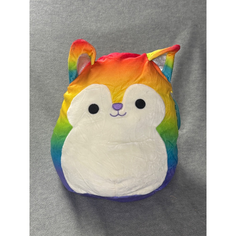 Squishmallows Heath the Husky Rainbow 12 Inch Plush Way Out West Collection